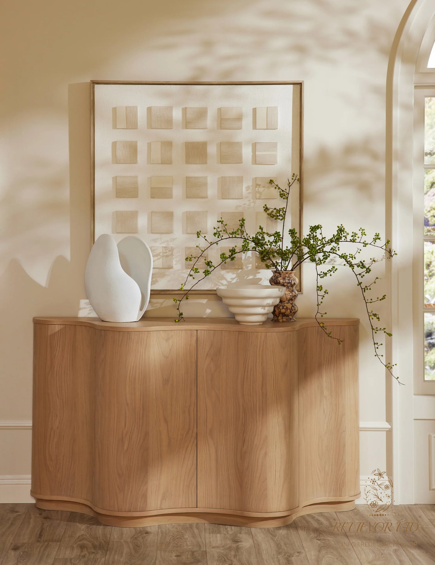 RELIEVOR Zainab Rolling Vase